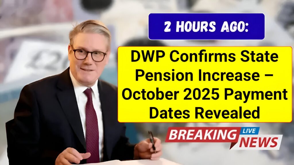 State Pension Increase October 2025 Payment Dates