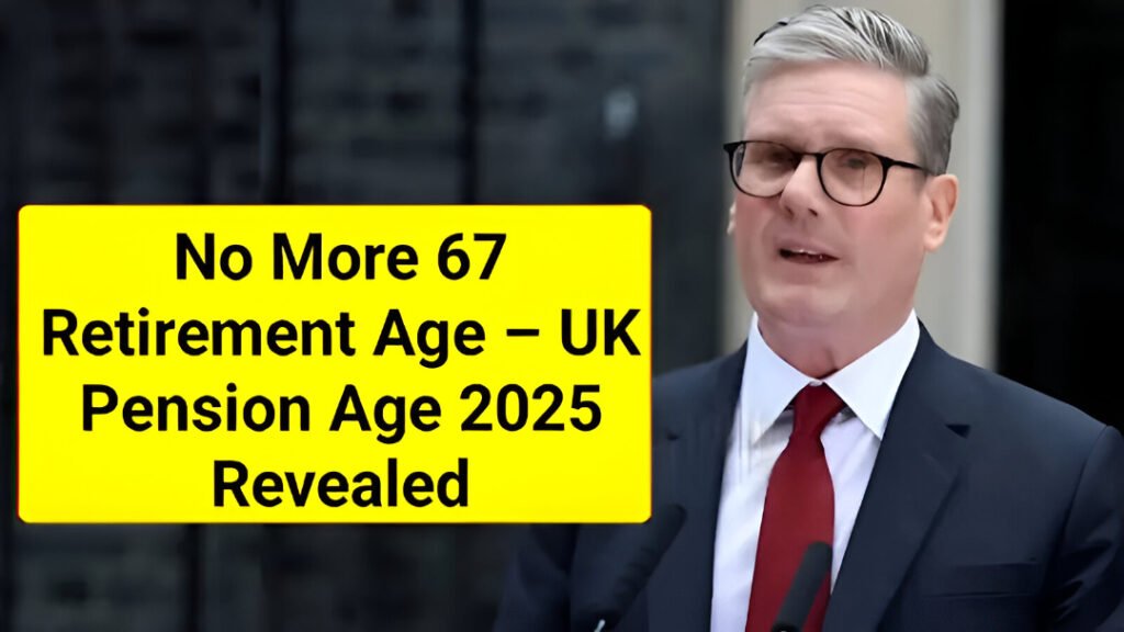 UK State Pension 2025 retirement age